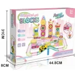 Električni edukativni set kockica – Mehanički blokovi i železnička staza - Slika 3