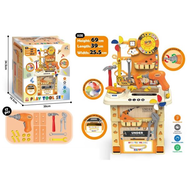 Velika Majstorska Radionica – Set Alata za Male Majstore