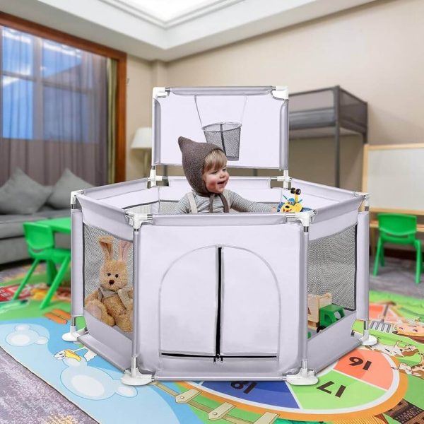 Sigurna Ogradica za Bebe sa 15 Loptica