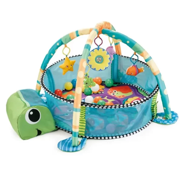 Edukativna Prostirka za Bebe – Prostirka za Igru sa Lopticama za Razvoj i Aktivnosti