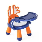 Moderna Plastična Dečija Stolica – Podesiva, Udobna i Bezbedna - Slika 5