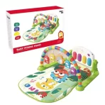 Aktivna Podloga sa Dinosaurusom – Sa Klavijaturom i 5 Senzornih Igračaka za Bebe