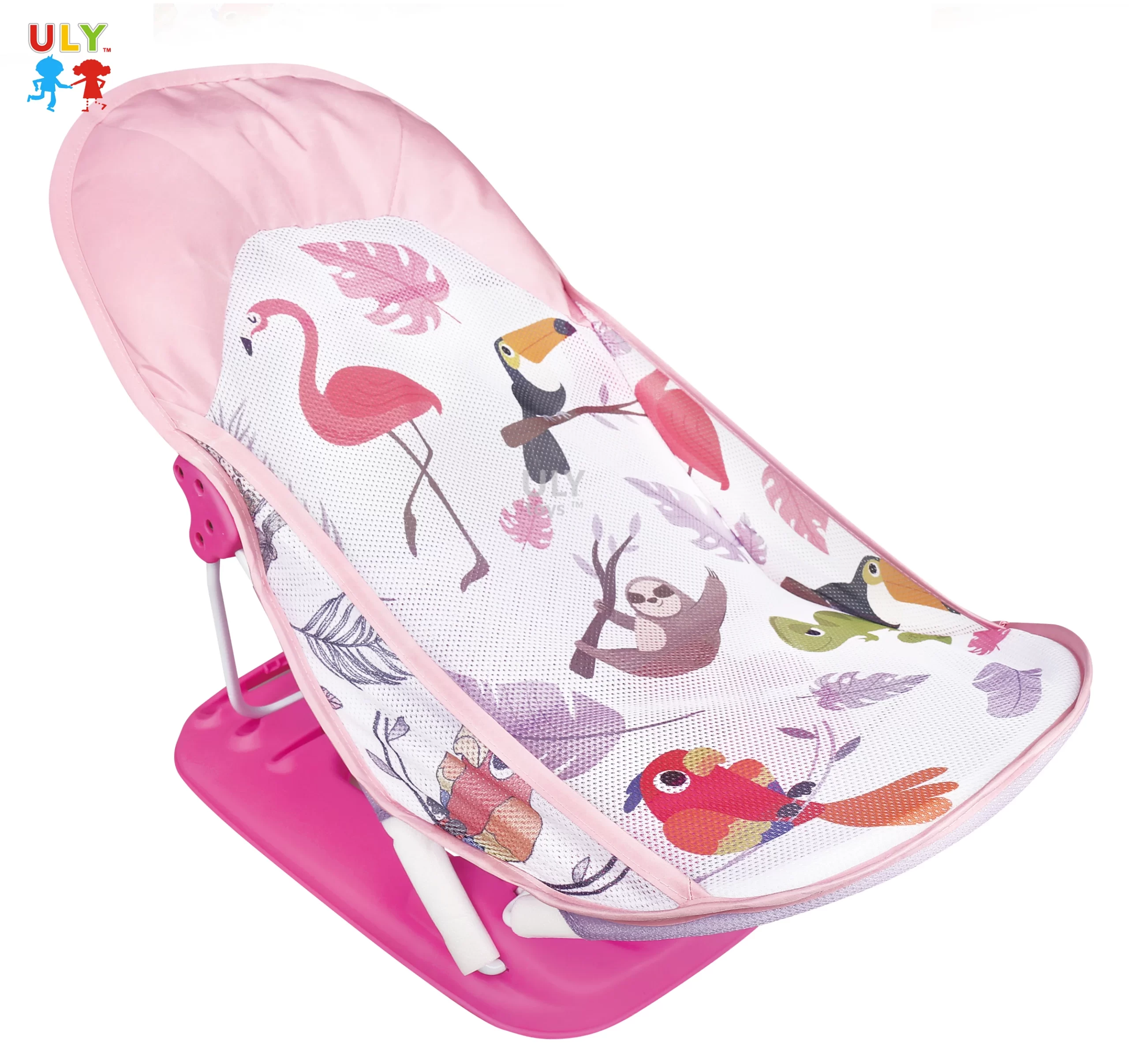 Podesiva Stolica za Kupanje Beba sa Jastukom – Sklopiva i Udobna Podrška za Kupanje Podesiva Stolica za Kupanje Beba sa Jastukom – Sklopiva i Udobna Podrška za Kupanje