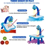 Tabla za Crtanje sa Projektorom za Decu – Set za Slikanje, Učenje i Zabavu - Slika 2