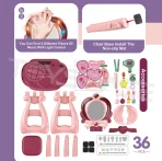 Dečiji toaletni stočić za šminkanje sa muzikom – Luksuzni makeup sto za male modne devojčice - Slika 5