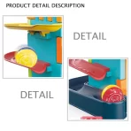 Muzički set za bebe sa svetlom – Piano toranj sa stazom i igračkama - Slika 5