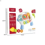 Edukativni Sto za Bebe – Muzikalna Stolica sa Svetlom i Interaktivnim Životinjama - Slika 2