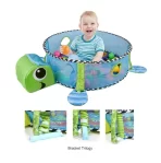 Edukativna Prostirka za Bebe – Prostirka za Igru sa Lopticama za Razvoj i Aktivnosti - Slika 2