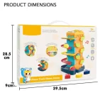 Muzički set za bebe sa svetlom – Piano toranj sa stazom i igračkama - Slika 3