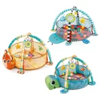 Edukativna Prostirka za Bebe – Prostirka za Igru sa Lopticama za Razvoj i Aktivnosti - Slika 3