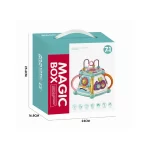 Višenamenska 7-u-1 Aktivna Kocka sa Volanom – Montessori Senzorna Igračka za Decu - Slika 2