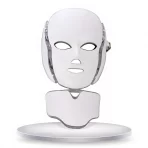 LED Maska za Lice i Vrat sa Svetlosnom Terapijom – Protiv Akni, Bora i Fleka