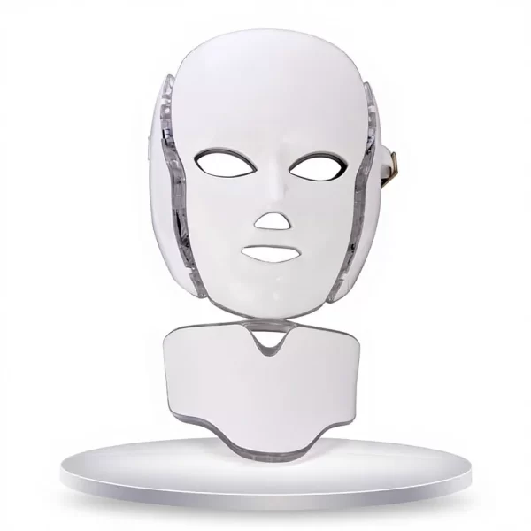 LED Maska za Lice i Vrat sa Svetlosnom Terapijom – Protiv Akni, Bora i Fleka