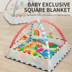 Ogradica sa Mekanom Podlogom i Lopticama za Bebinu Igru