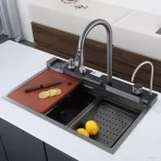 Sudopera sa Slavinom – Moderna Inox Kuhinjska Sudopera sa Jednom Posudom - Slika 2