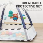 Ogradica sa Mekanom Podlogom i Lopticama za Bebinu Igru - Slika 4