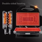 Toster za Hrskave Sendviče i Vafle sa Zamenjivim Pločama - Slika 4