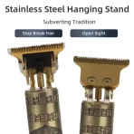 Bežični električni trimer za bradu i kosu za muškarce - Slika 4