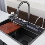 Sudopera sa Slavinom – Moderna Inox Kuhinjska Sudopera sa Jednom Posudom - Slika 4