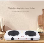 Nerđajući električni dupli rešo sa plamenim gorionikom – prenosna ploča za kuvanje - Slika 2