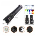 Punjiva LED baterijska lampa – Teleskopska aluminijumska flashlight visokog lumena