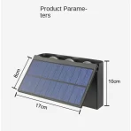 Solarna LED svetiljka za baštu – vodootporna sa ugrađenom baterijom i kontrolom - Slika 4