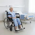 Aluminijumska invalidska kolica – Lagana manualna kolica sa odvojivim osloncem za noge - Slika 6