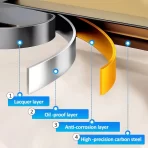 Stalak za sušenje sudova iznad sudopere – Veliki metalni organizer - Slika 5