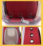 Transparentni ranac za mačke i pse - Slika 4