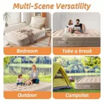 Kamperski dušek na naduvavanje – sklopivi dušek sa ugrađenom pumpom - Slika 2