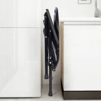 Toalet stolica za starije i osobe sa invaliditetom – Metalna prenosiva komoda - Slika 2