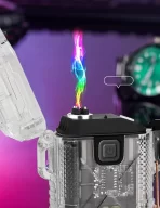 Električni upaljač sa baterijskom lampom  – multifunkcionalni USB punjivi uređaj sa LED svetlom - Slika 4