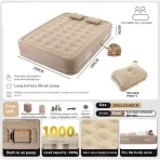 Kamperski dušek na naduvavanje – sklopivi dušek sa ugrađenom pumpom - Slika 3