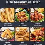 Multifunkcionalna električna friteza SILVER CREST – 12L sa touch ekranom - Slika 6