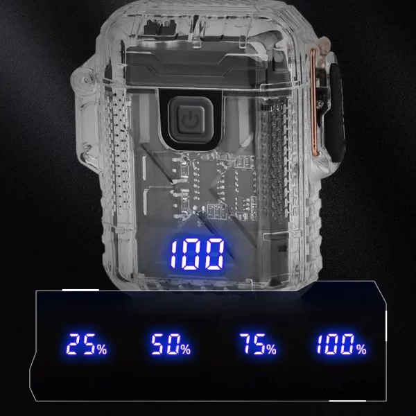 Električni upaljač sa baterijskom lampom – multifunkcionalni USB punjivi uređaj sa LED svetlom