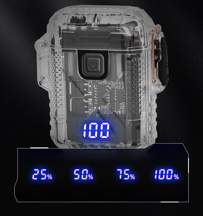 Električni upaljač sa baterijskom lampom – multifunkcionalni USB punjivi uređaj sa LED svetlom Električni upaljač sa baterijskom lampom – multifunkcionalni USB punjivi uređaj sa LED svetlom