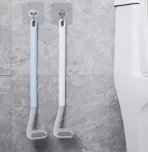 Silikonska WC četka sa držačem – Moderna četka za čišćenje kupatila - Slika 3