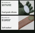 Električni masažer za vrat i ramena sa grejanjem – bežični USB masažer sa vibracijom i dubinskom masažom - Slika 5