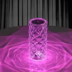 LED kristalna lampa ruža – RGB romantična touch lampa sa daljinskim upravljanjem - Slika 3