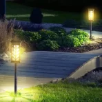 Solarna lampa za stazu IP65 sa ubodnim nosačem – spoljašnja rasveta za dvorište, travnjak i prilaz - Slika 4