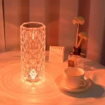 LED kristalna lampa ruža – RGB romantična touch lampa sa daljinskim upravljanjem - Slika 2