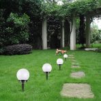 Pametna solarna lampa za baštu 3W IP65 sa senzorom – dekorativna LED rasveta za prilaz i dvorište - Slika 2