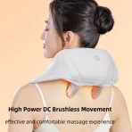 Električni masažer za vrat i leđa – Smart shiatsu masaža sa grejanjem - Slika 6