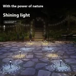 LED solarna lampa za dvorište IP65 – spoljašnja rasveta za baštu, stazu i travnjak - Slika 5