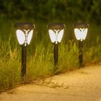 Solarni fenjer za dvorište – spoljašnja lampa za travnjak - Slika 2