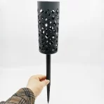 Solarna baštenska lampa – Zvezda i mesec dekorativna LED lampa za dvorište - Slika 2