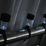 Solarna lampa za ogradu Hejia HJ-096 – dekorativna rasveta za ogradu, gelender i dvorište - Slika 2