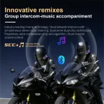 Bluetooth interkom za kacigu