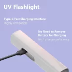 Led UV lampa povezana na punjač