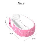 Kadica na Naduvavanje za Bebe Roze Dimenzije